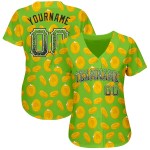 Camiseta de béisbol personalizada con diseño auténtico en verde, blanco y negro, con estampado neón 3D del Día de San Patricio. Camiseta de béisbol personalizada con diseño auténtico en verde, blanco y negro, con estampado neón 3D del Día de San Patricio.