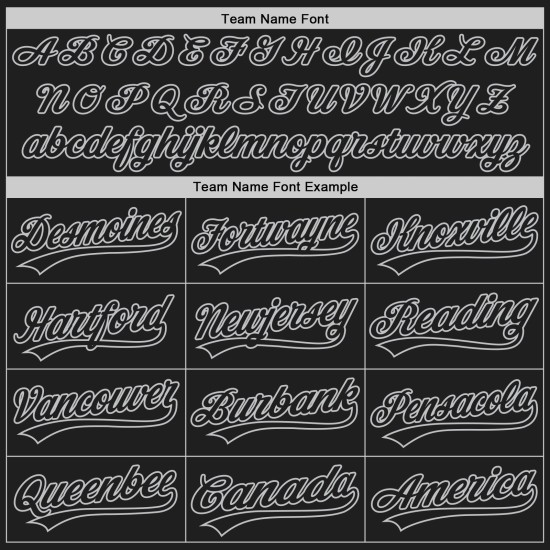 Camiseta de béisbol auténtica personalizada negra y gris Camiseta de béisbol auténtica personalizada negra y gris