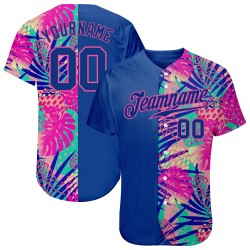 Patrón de camiseta de béisbol de verano personalizado y auténtico, diseño 3D