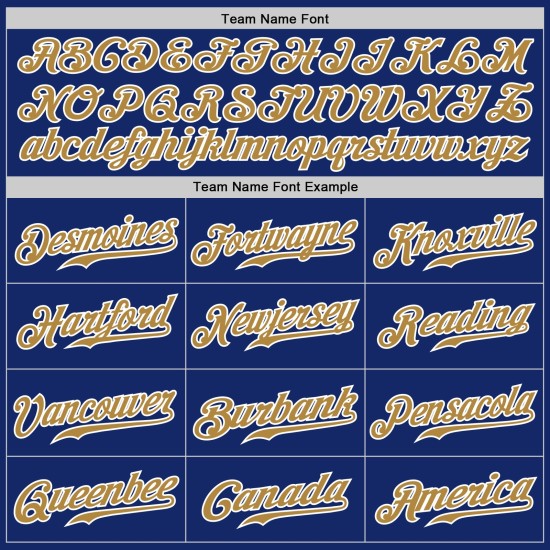 Camiseta de béisbol auténtica Royal Custom de raya antigua blanca dorada y blanca Camiseta de béisbol auténtica Royal Custom de raya antigua blanca dorada y blanca