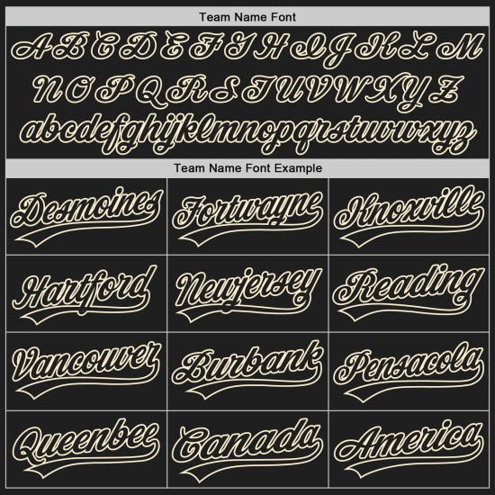Camiseta de béisbol personalizada negra-crema auténtica Camiseta de béisbol personalizada negra-crema auténtica