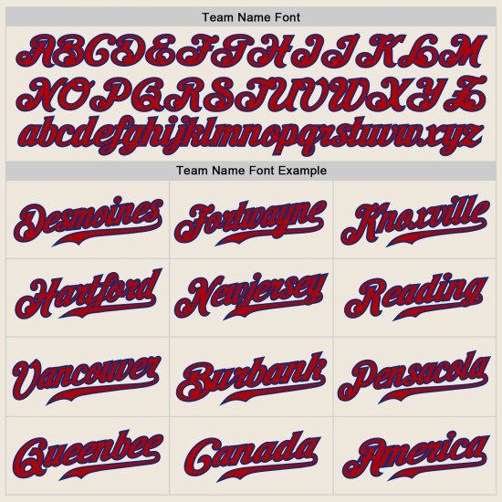 Camiseta de béisbol personalizada con rayas rojas, crema y rojo real, auténtica Camiseta de béisbol personalizada con rayas rojas, crema y rojo real, auténtica