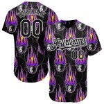 Jersey 3D 8 Billar Blanco Llamativo Bola de Snooker Diseño Auténtico Patrón de Béisbol Negro Personalizado Jersey 3D 8 Billar Blanco Llamativo Bola de Snooker Diseño Auténtico Patrón de Béisbol Negro Personalizado