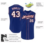 Camiseta auténtica de béisbol sin mangas blanca y roja personalizada Camiseta auténtica de béisbol sin mangas blanca y roja personalizada