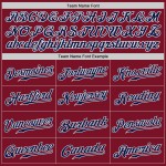 Camiseta de béisbol personalizada auténtica de Crimson, color azul marino y blanco Camiseta de béisbol personalizada auténtica de Crimson, color azul marino y blanco