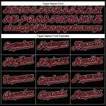 Camiseta de béisbol auténtica color crema y negra personalizada Crimson-City Camiseta de béisbol auténtica color crema y negra personalizada Crimson-City
