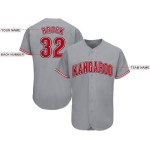 Camiseta de béisbol personalizada en rojo, blanco y gris Camiseta de béisbol personalizada en rojo, blanco y gris